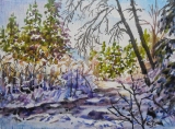 Olga Zakharova Art - Miniature - Winter Scene1